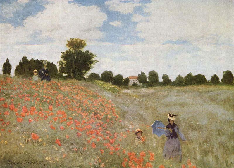 Claude Monet Poppies Blooming, China oil painting art